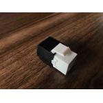Gold Plating RJ45 Keystone Jack Cat6A UTP 180 Degree Tool Free Outlet for sale