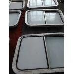 Bolted Installation Replacement Marine Sliding Wheel House Aluminum Window