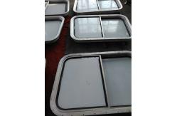 China Bolted Installation Replacement Marine Sliding Wheel House Aluminum Window supplier