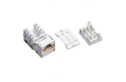 China Unshielded 90 Degree Rj45 Keystone Jack CAT5E UTP Jack Outlet 8P8C Commscope Standard supplier