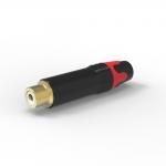 RCA Audio Female Connector 1000 MOhm For  Electrical Solder for sale