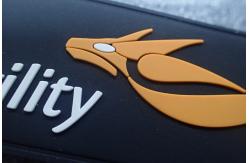 China Water - Proof 3D Logo 1.9mm PVC Rubber Patches supplier