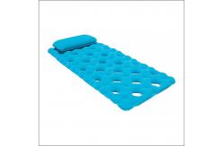 China Buoyant Inflatable Pool Mattress Safe Stable Double Layer Strong Strength supplier