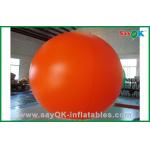 New Beautiful Orangecoloured Helium Inflatable Grand Balloon For Outdoor Show Event for sale