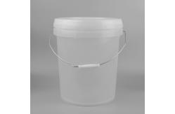 China Polypropylene Transparent Plastic Bucket supplier