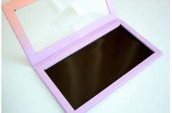 China Large Makeup Empty Magnetic Palette Refillable With Acrylic Window supplier