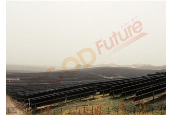 CE Smart Solar Tracking System 24VDC Solar Tracker Single Axis