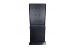 China 43 Inch Touch Screen Kiosk Vertical Digital Signage Display With Ticket Printer supplier