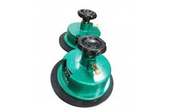 China Round Fiber Textile Gsm Machine With Cutter Manual Thickness 5mm supplier