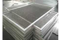 China Durable Decorative Aluminum Mesh , Lightweight Stainless Steel Diamond Wire Mesh supplier
