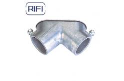 China 1 / 2 Inch EMT Conduit Fittings Zinc Material Custom EMT Pull Elbow supplier