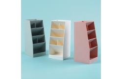 China Divided Plastic Stationery Holder With Widened 6 Compartment supplier