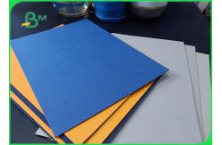 China One Side Laminated Hight Stiffness Grey Chipboard 250g - 2400g For Packing supplier