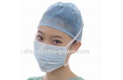 China ISO13485 Single Medical Use Meltblown Nonwoven Tie On Face Mask supplier