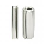 SUS304 Coiled Spring Pins Zinc Plated DIN1481 Elastic Cylindrical for sale