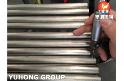 China ASME SB338 GR7 UNS R52400 Titanium Alloy Steel Seamless Tube Condenser Application supplier