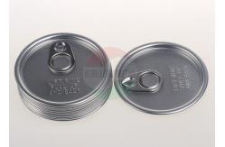 China Good Airtighting Aluminum Easy Open Lids for Plastic Can Paper Tube supplier