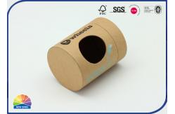 China Customized Print Biodegradable Kraft Paper Packaging Tube Box supplier