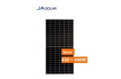 China Half 144 Cells Mono 455w White Backsheet JA Solar Panel supplier