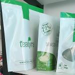 Biodegradable Coffee Packaging Pouch Tear Notch Childproof 2oz Coffee Bags