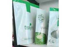 China Biodegradable Coffee Packaging Pouch Tear Notch Childproof 2oz Coffee Bags supplier