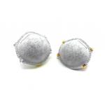 Valved Disposable Carbon Filter Face Mask High Efficiency Good Protective Effect for sale