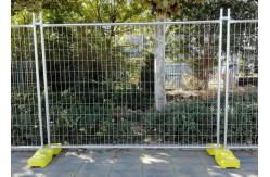 China Electric Galvanized W2.4m Temp Construction Fence supplier