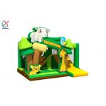Commercial Inflatable Bouncy House With Slides Inflatable Safari Park Combo for sale
