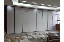 China Laminate Finish Full High Acoustic Sliding Room Partitions / Foldable Partition Wall supplier