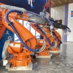 6 Axis Used ABB Robots Spot Welding Industrial Robot ABB6640-235/2.55 Multifunctional for sale