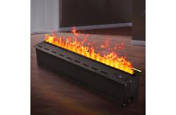 China Atomizing 3d Mist Water Vapor Electric Fireplace Steam Led Light Intelligent supplier