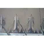 1m Length Large Sized SGS Hot Dipped Galvanized Anti Climb Wall Spike For Security for sale