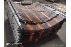 China 65mn Carbon Steel Self Cleaning Vibrating Screen Mesh Anti Clogging supplier