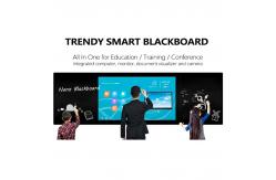 China Education Interactive Smart Whiteboard 4K Nano Capacitive Touch Panel Blackboard supplier