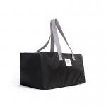 Custom Logo Oxford Foldable Shopping Grocery Bag Lightweight Washable for sale