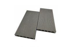 China Eco Friendly WPC Recycled Composite Decking Boards 3D Embossed 2.4 M supplier