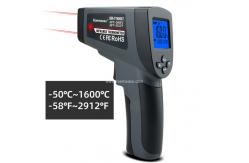 China Kaemeasu 1600℃ Kitchen Oven LCD Display Dual Laser Infrared Thermometer supplier