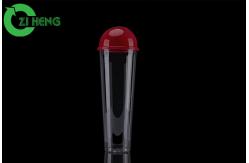 China Leak Resistant Clear Plastic Cups With Lids Durable No Smell Robust Material supplier
