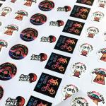 Customized Plastic Adhesive Labels Antistatic Support Thickness Customization for sale