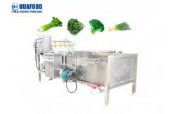 China Ozone Vegetable Washing Machine High Efficiency For Food Processing Factory supplier