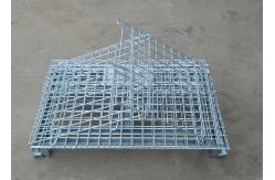 China Foldable Stainless Wire Mesh Cages  ,  Galvanized Wire Mesh Storage Containers supplier