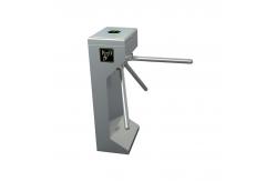 China Semi Auto Tripod Turnstile Gate Dry Contact / Relay Signal Long Life supplier