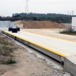60 Tons Commercial Truck Scales ZEMIC Load Cells Computerised Digital Pitless Weighbridge for sale