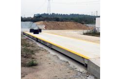 China 60 Tons Commercial Truck Scales ZEMIC Load Cells Computerised Digital Pitless Weighbridge supplier