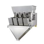 CE Certificate 304SS 4 Head Linear Weigher For Tin Cans Nut Filling Line for sale