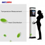 8 Inch Android Monitor Walk Through Temperature Scanner With Hand Sanitizer for sale