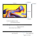 21.5 Inch FHD IPS Portable Monitor w/ USB-C - Business & Entertainment Display for sale