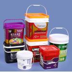 Plastic Paint Bucket Rust Resistant 3 Gallon Capacity for Industrial and Commercial for sale