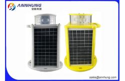 China High Brightness Solar Powered Aviation Lights / Tower Obstruction Lighting supplier