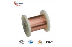 China Enameled Ni80Cr20 wire 0.015mm with good insulation performance supplier